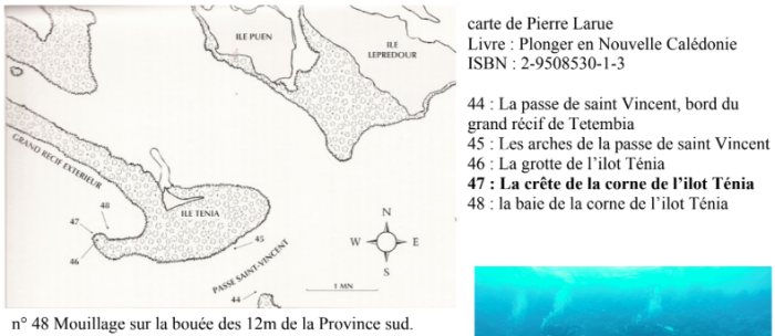 Carte — Corne de Ténia